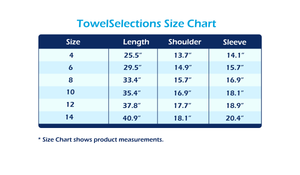 TowelSelections Girls Robe, Kids Plush Shawl Fleece Bathrobe